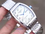 Perfect Replica Longines White Face Stainless Steel Case 40mm Men's Watch